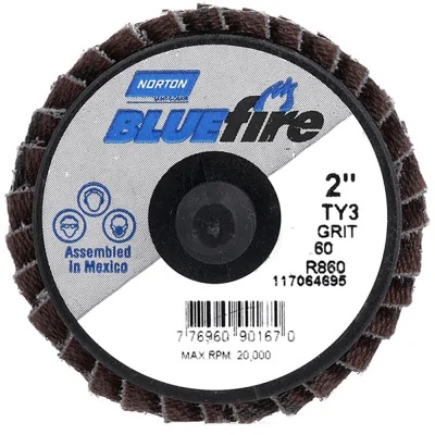 Picture of Carborundum "Norton" 2" 80X Za Flap Disc Disc Flap